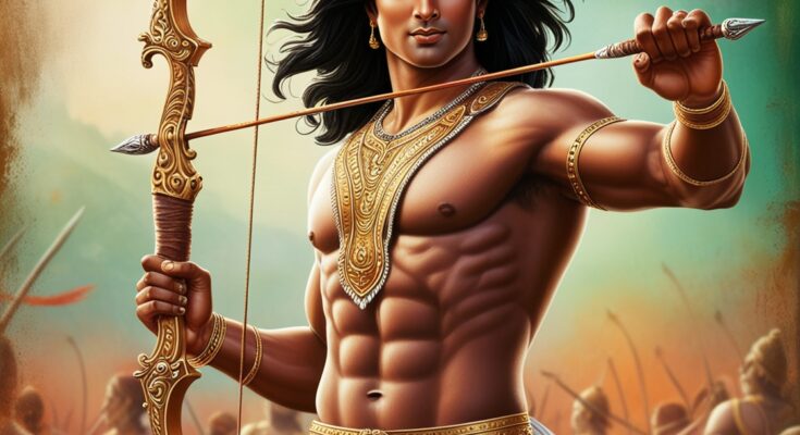 Leonardo Phoenix 09 A majestic depiction of Arjun the valiant 3