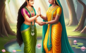 Leonardo Phoenix 09 In a lush vibrant forest the goddess Ram w 2