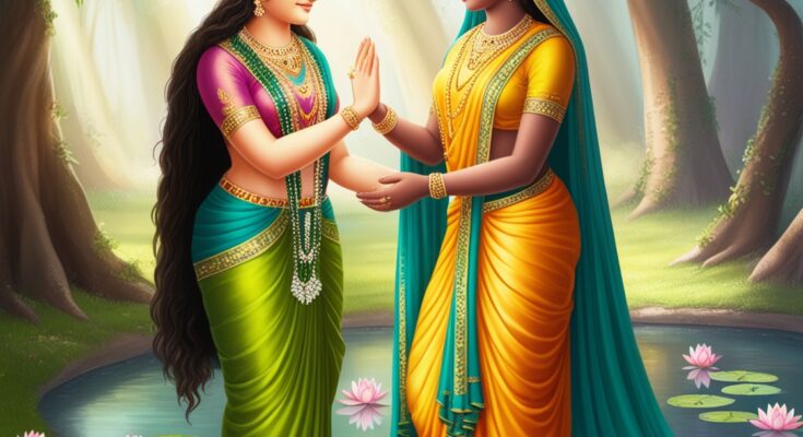 Leonardo Phoenix 09 In a lush vibrant forest the goddess Ram w 2