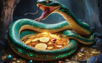 Leonardo Phoenix 09 A majestic serpent with scales shimmering 2