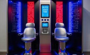 Leonardo Phoenix 09 Time machine with led light and with displ 3