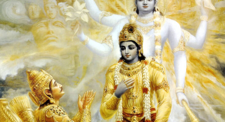 krishna arjun golden war